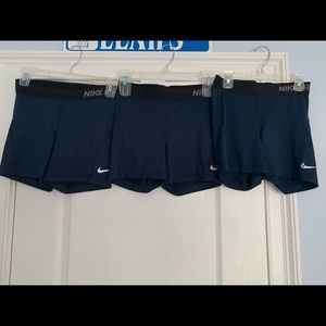 (3) Women’s Small Nike Pro Shorts